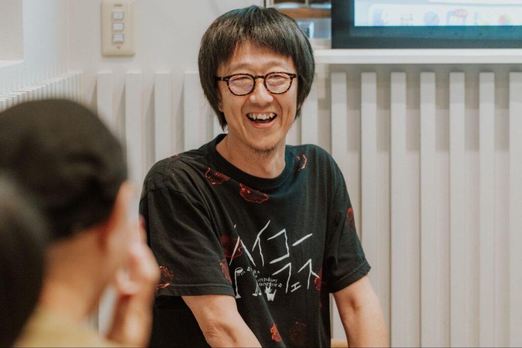 トーク中の澁谷さん