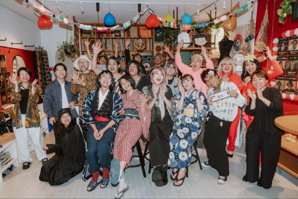 この日の賑わいを写真に収めてくれたのは、《人力プリクラ イトウ》ママ：イトウタカムネ（岩手）
