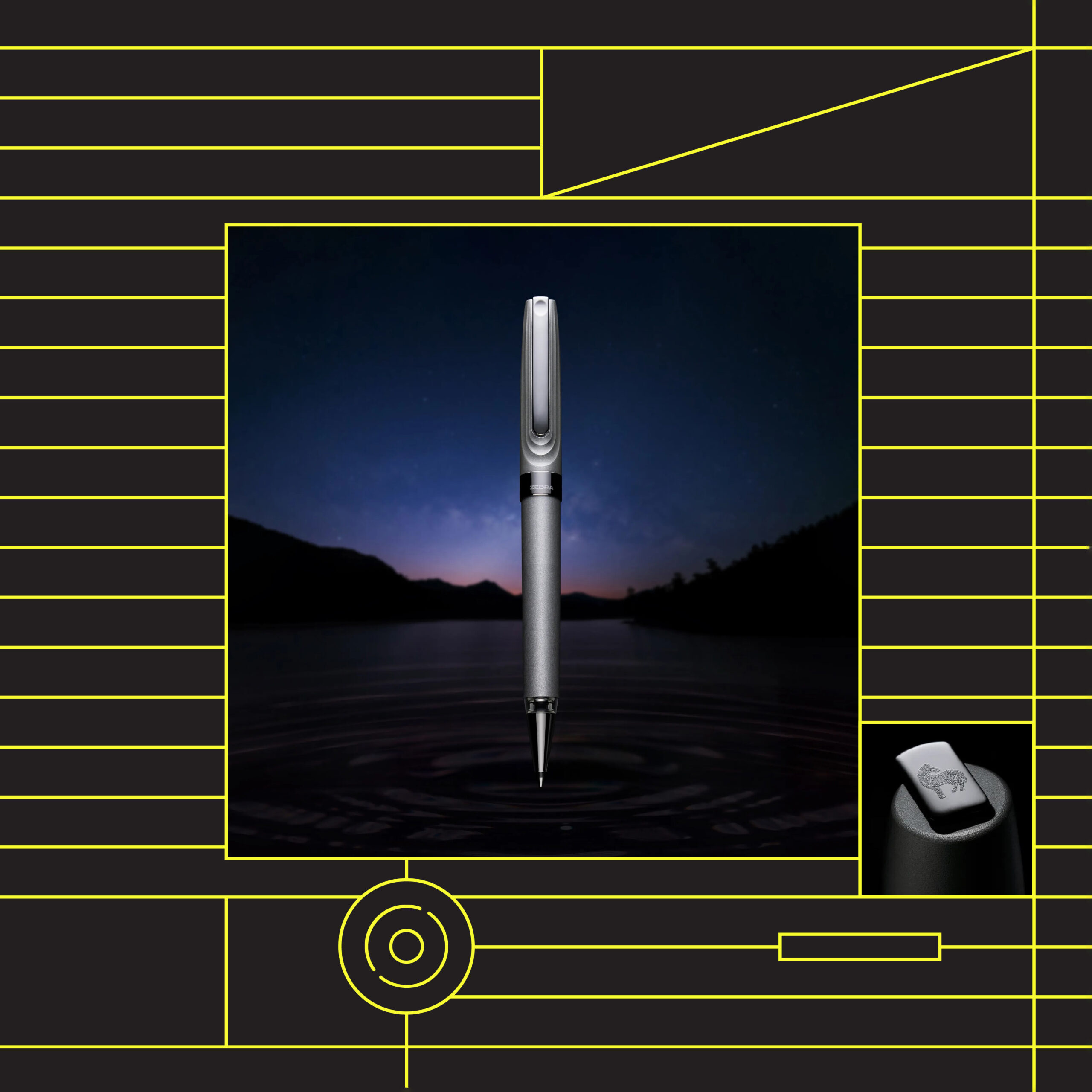 【新商品のお知らせ】日本の最高を追求する国産ボールペンブランド「THE ZEBRA」誕生。第一弾モデル『HAMON』をカネイリにて販売いたします。